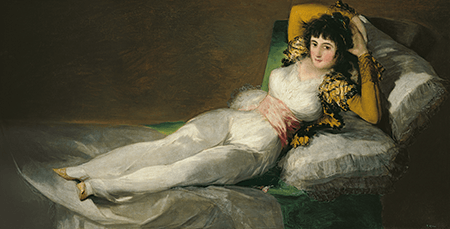Francisco Goya, The Clothed Maja, 1807-1808. Museo del Prado, Madrid, Image: © Museo Nacional del Prado / Art Resource, NY